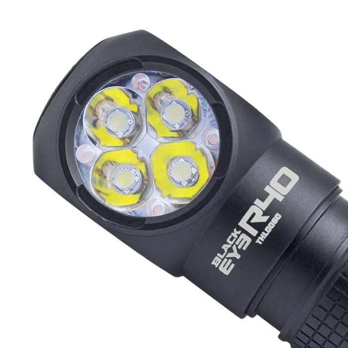 Latarka czołowa, kątowa MACTRONIC Black Eye R40 - 4000 lm (THL0060)